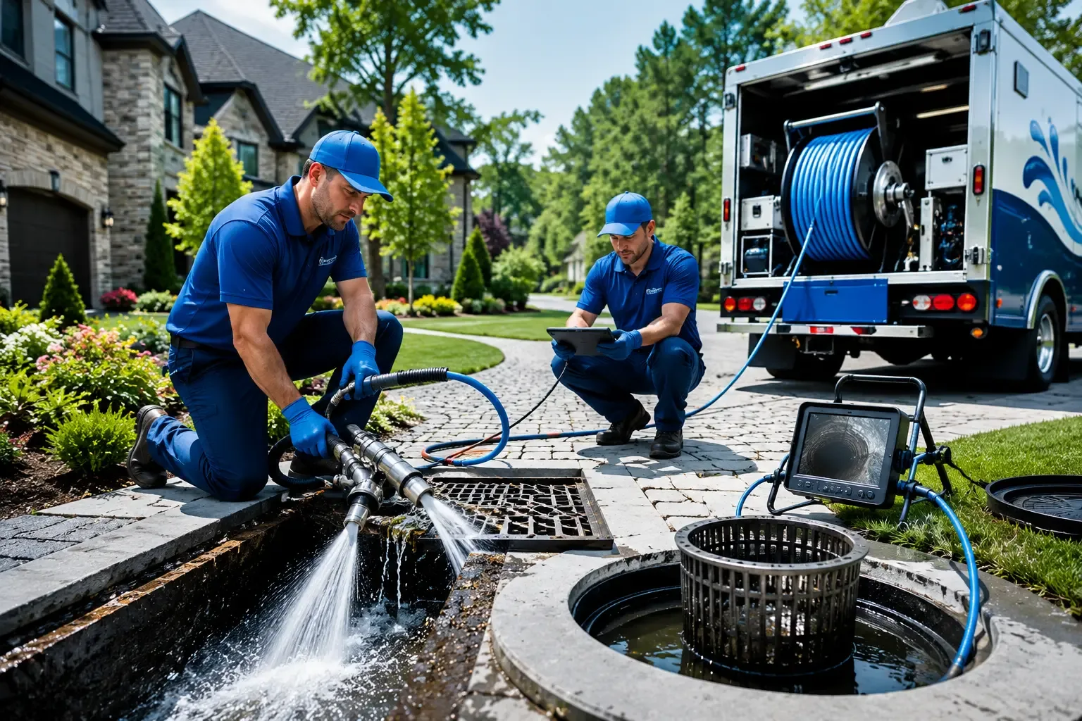 Local outdoor drain cleaning professionals in Mason, MI