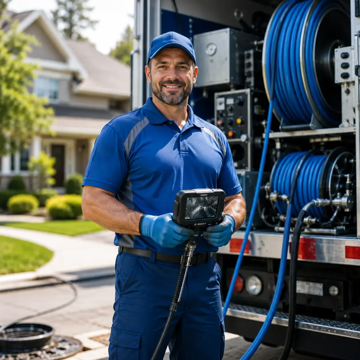 Local outdoor drain cleaning specialists in Mason, MI